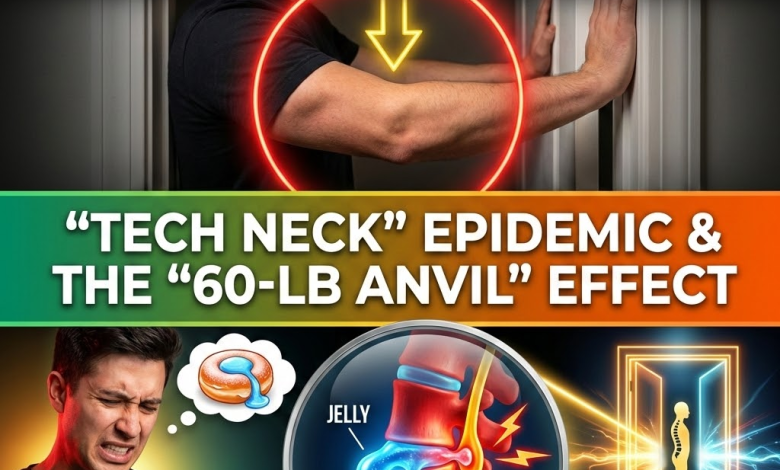 The “Tech Neck” Epidemic: How to Save Your Spine From Permanent Damage in 30 Seconds