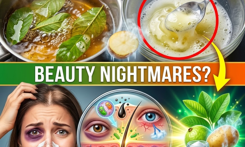 4 Life-Saving DIY Beauty Hacks Hiding in Your Pantry: Erase Dark Circles, Grow Thick Hair & Get a Hollywood Smile!