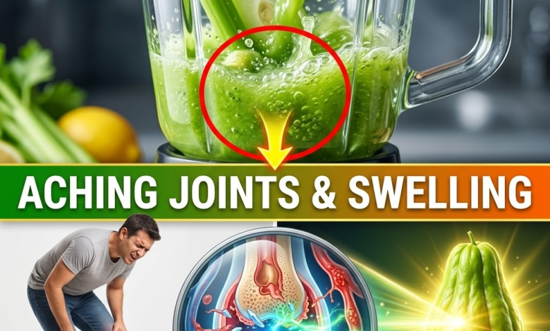 Flatten Swollen Feet & Crush Joint Pain! The 3-Ingredient “Coach Chayote” Morning Detox Juice
