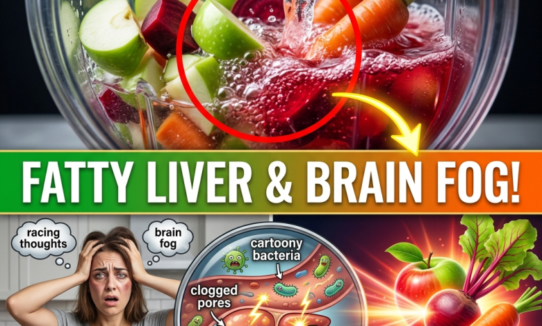 Rescue Your Fatty Liver! The 3-Ingredient “ABC Squad” Morning Juice for Unstoppable Energy