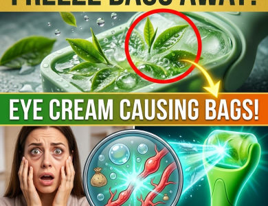 Your Eye Cream is CAUSING Your Bags! The 30-Second Green Tea Ice Trick for Puffy Eyes