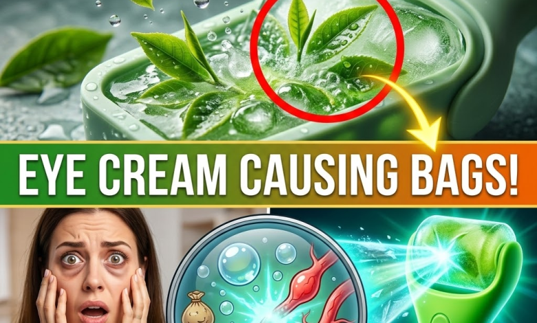 Your Eye Cream is CAUSING Your Bags! The 30-Second Green Tea Ice Trick for Puffy Eyes