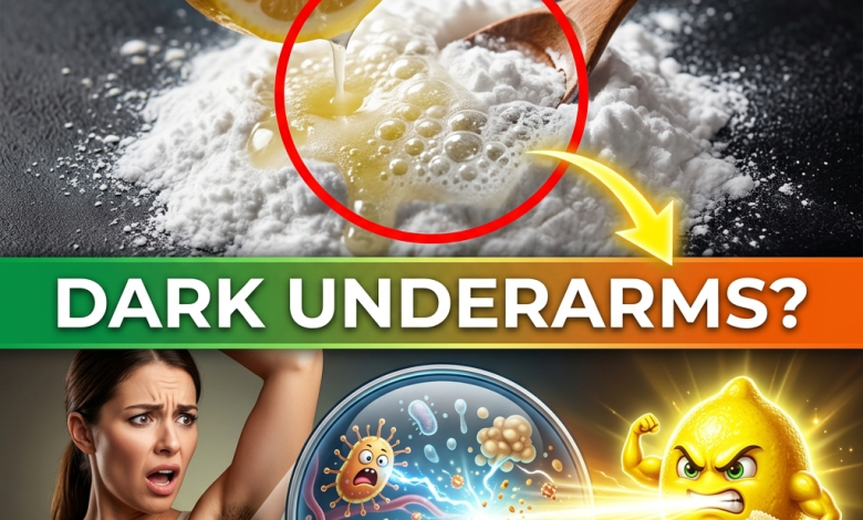 Stop Hiding Your Arms! The 3-Ingredient Pantry Hack to Clear Dark Underarms Fast