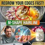 Erase the “M-Shape” Hairline! The 2-Ingredient Pantry Hack to Regrow Your Edges Fast