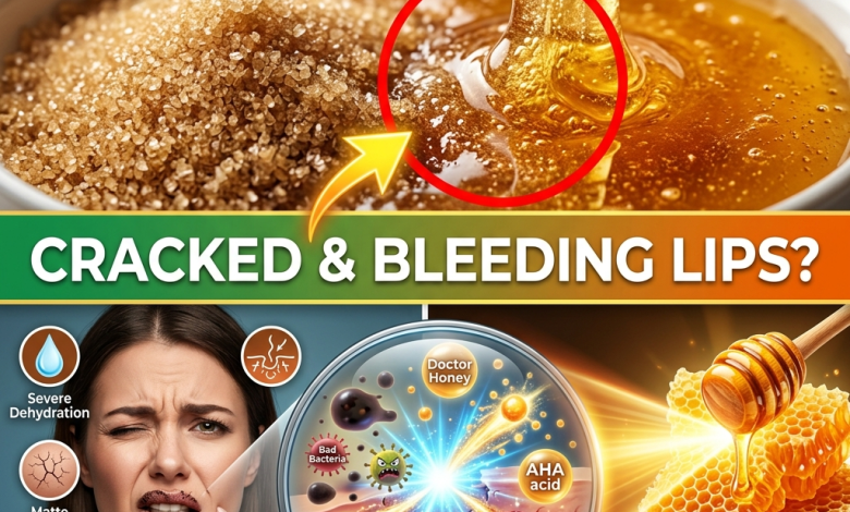 Stop the Bleeding! The 2-Ingredient “At-Home Spa” Pantry Scrub for Soft, Naturally Pink Lips