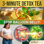 Bye-Bye Balloon Belly: The 3-Minute “Pantry Staple” Detox Tea for Instant Bloat Relief