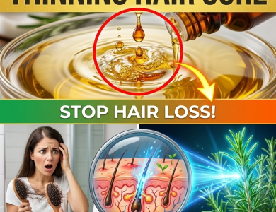Stop Suffocating Your Hair! The 2-Ingredient “Magical Rainstorm” Oil for Thinning Hair