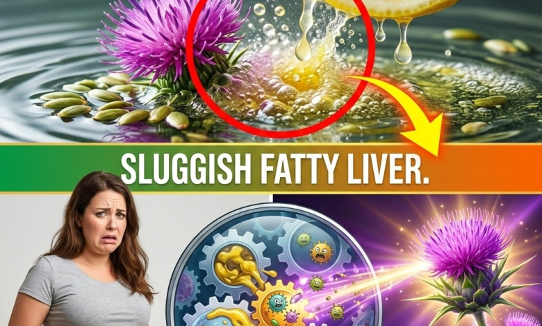 Stop the Bloat! The “Pressure Washer” Milk Thistle Detox to Flush a Fatty Liver
