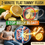 Stop Unbuttoning Your Jeans! The 2-Minute “Flat Tummy” Morning Flush