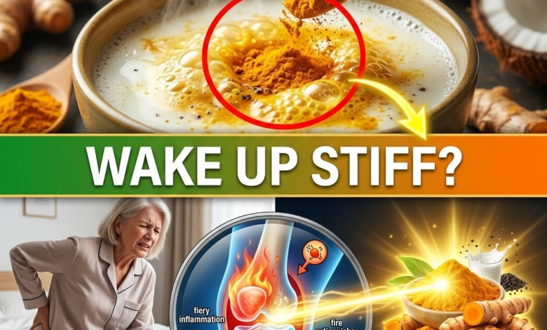 Stop Waking Up Stiff! The “Golden Milk” Pantry Secret to Erase Joint Pain