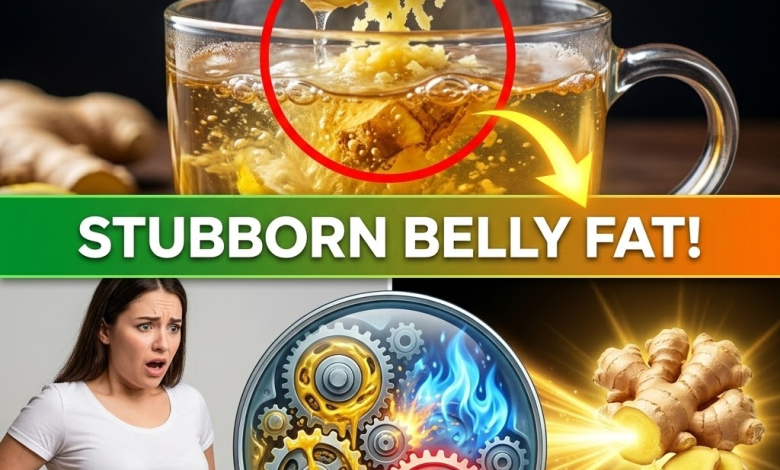 Stop Starving Yourself! The 2-Minute “Engine Melter” Ginger Tonic for Stubborn Belly Fat