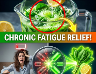 Stop the Coffee Crashes! The 2-Minute “Green Recharge” Pantry Hack for Chronic Fatigue