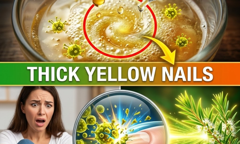Stop Hiding Your Feet! The 2-Minute “Shield Restorer” Hack for Thick, Yellow Nails