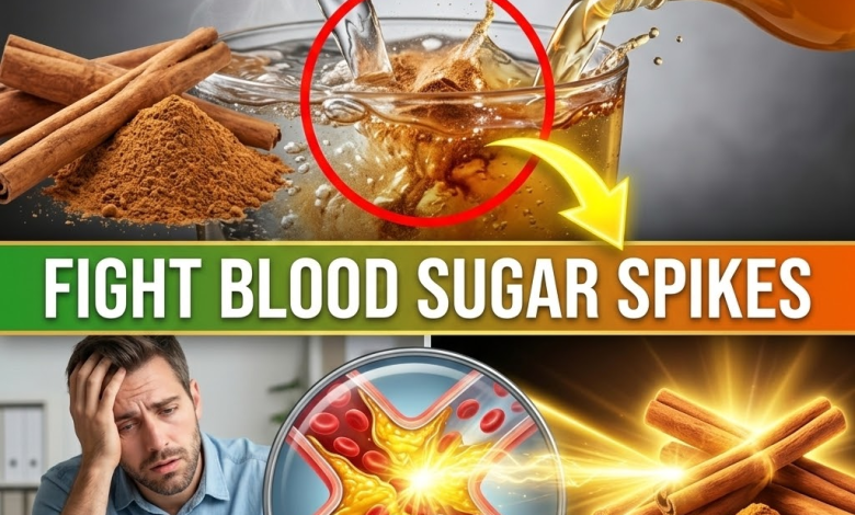 Stop the 2 PM Crashes! The 2-Minute “Cinnamon River” Hack to Balance Blood Sugar
