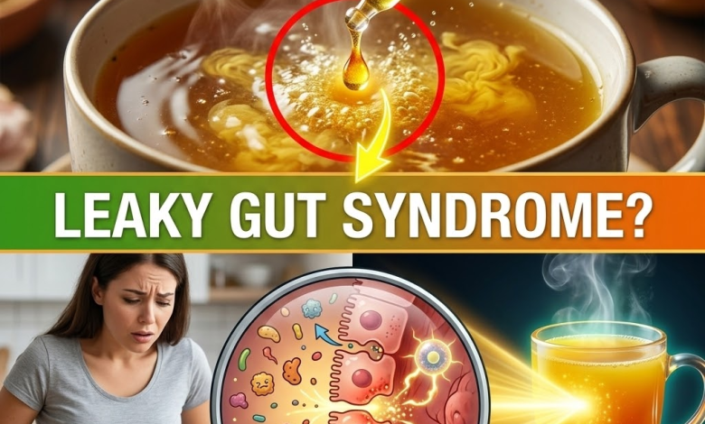 Stop Fearing Food! The “Liquid Gold” Pantry Hack to Seal a Leaky Gut & Cure Fatigue