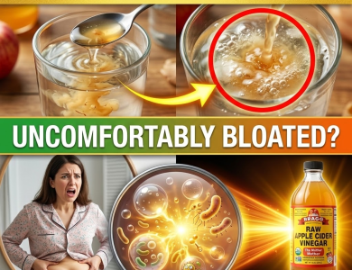 Flatten Your Tummy Fast! The 2-Minute Apple Cider Vinegar “Morning Flush” for Instant Debloat