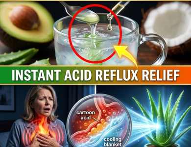 Put Out the Fire! The 2-Minute “Cooling Blanket” Aloe Hack for Instant Acid Reflux Relief