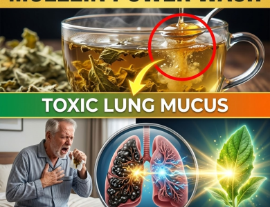 Stop the Morning Hack! The 2-Minute “Chimney Sweep” Mullein Protocol to Flush Toxic Lung Mucus