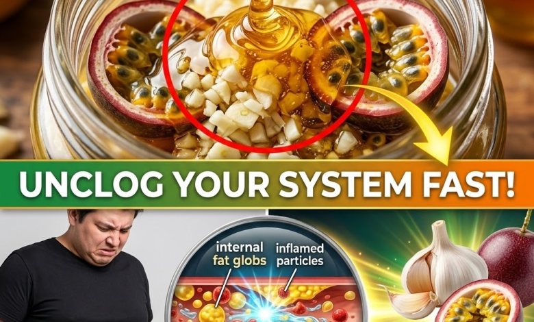 Flush the Fat! The “Angry Lemon” Garlic & Passion Fruit Hack to Unclog Your System