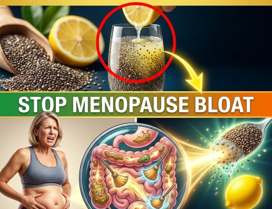 Stop the Menopause Bloat! The 2-Minute “Internal Broom” Pantry Hack for a Flat Belly