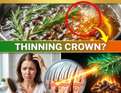 Stop Crying Over Lost Hair! The 2-Ingredient “Magic Water” to Regrow Your Crown After 40