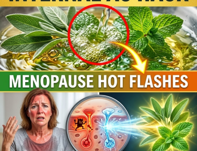 Stop the Sweats! The 2-Ingredient “Internal AC” Pantry Hack to Freeze Menopause Hot Flashes