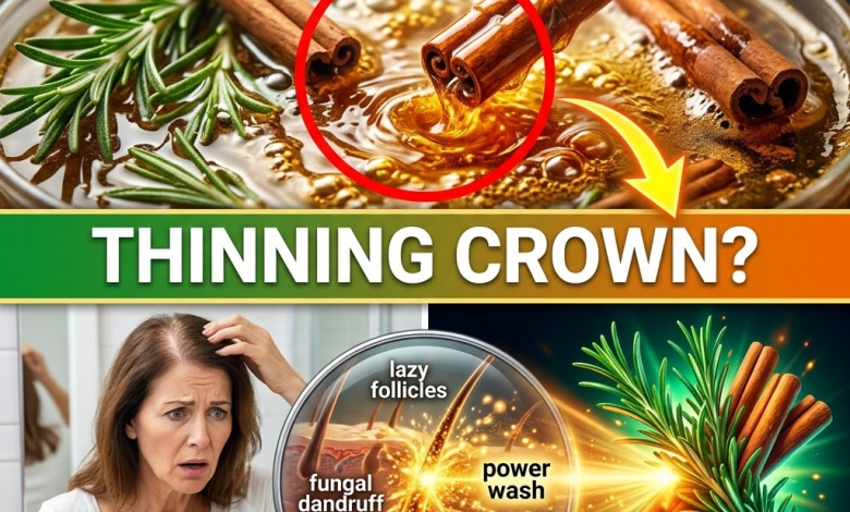 Stop Menopause Hair Loss! The 2-Ingredient “Agua de Romero y Canela” Hack to Regrow Your Crown