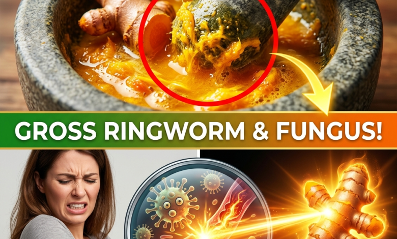 Erase Ringworm Fast! The 1-Ingredient “Golden Root” Pantry Hack to Destroy Skin Fungus